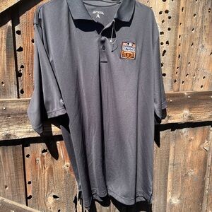 Antigua San Francisco Giants Training Camp 2015 Charcoal Men's Polo Shirt New